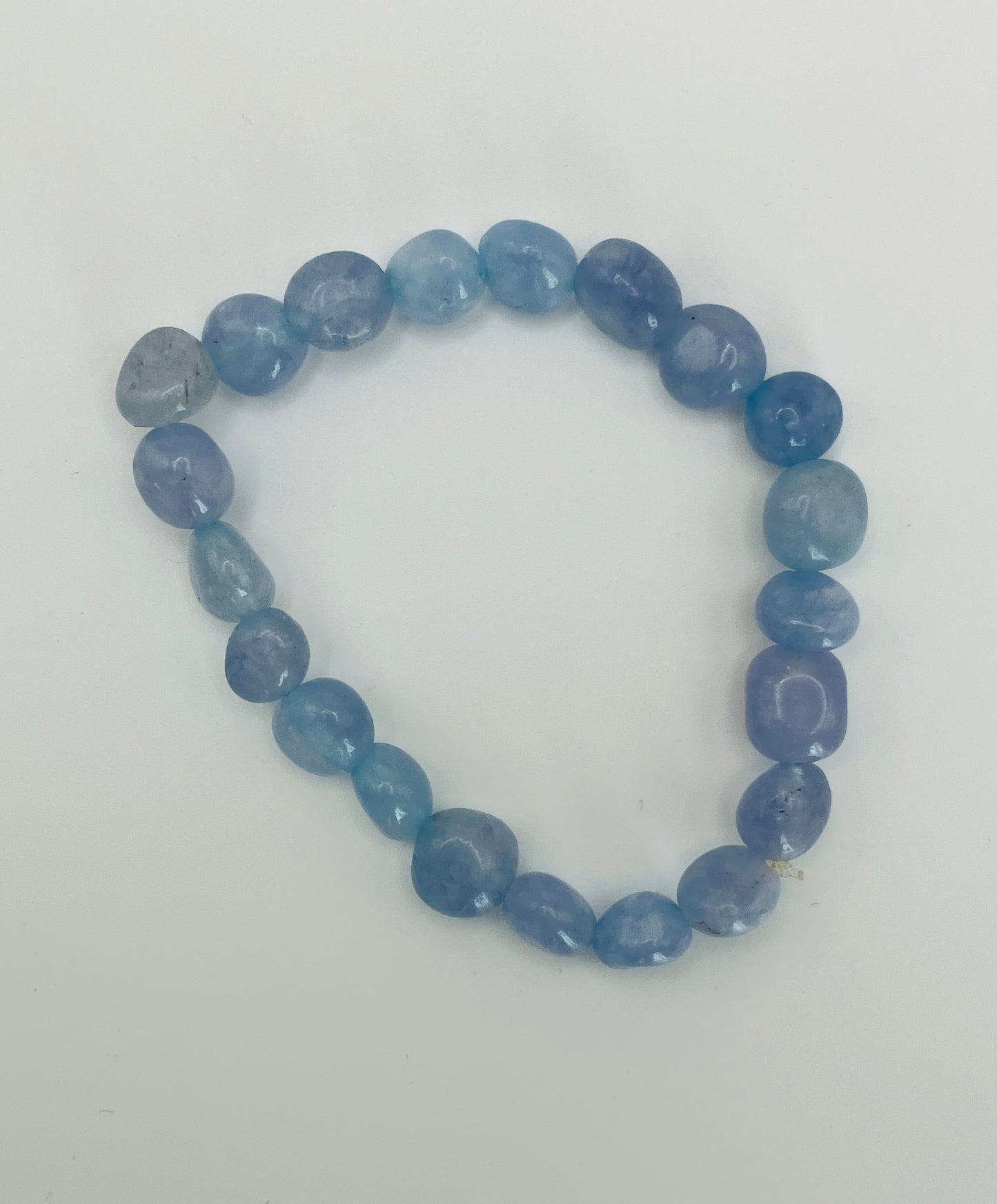 Blue beaded bracelets