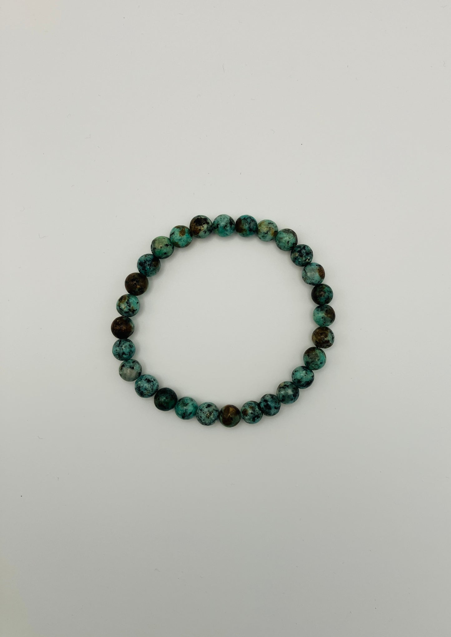 Layering bracelets, semi-precious stone beads, green and blue