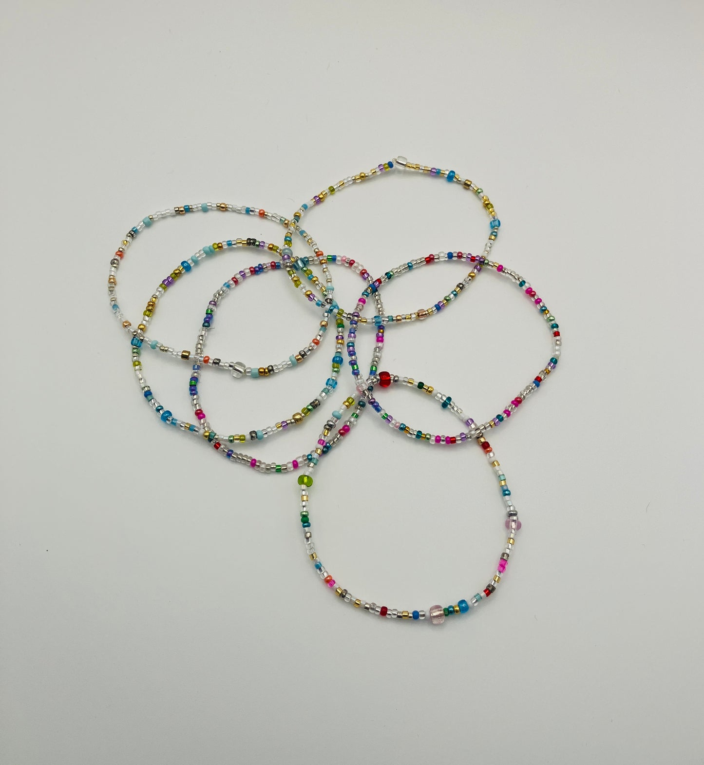 sparkly stretch bracelets