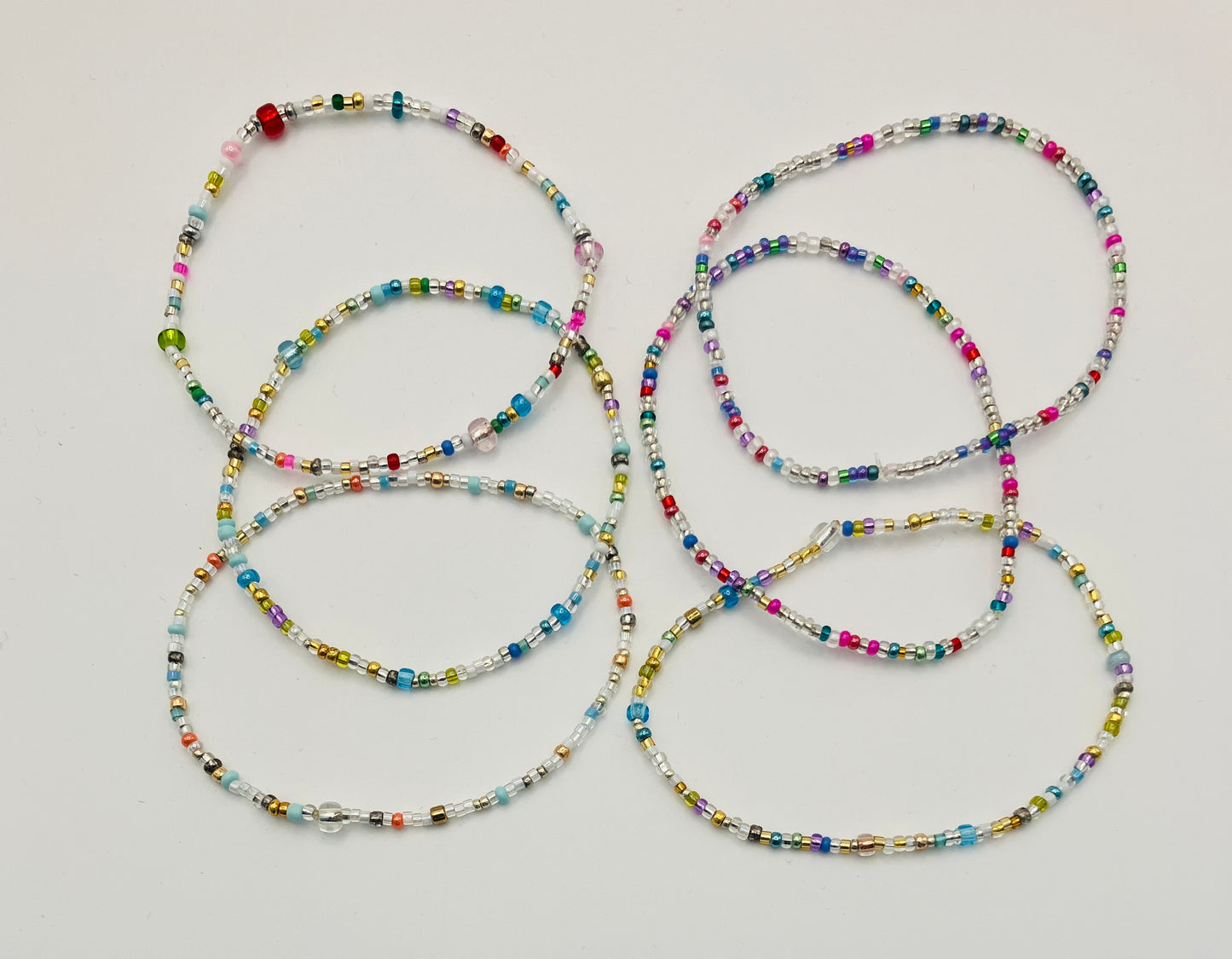 sparkly stretch bracelets