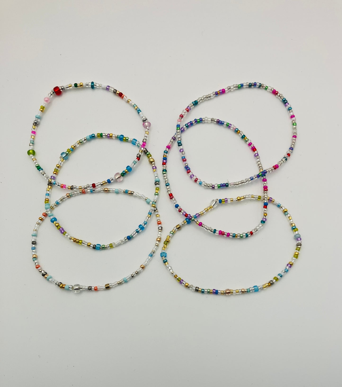 sparkly stretch bracelets