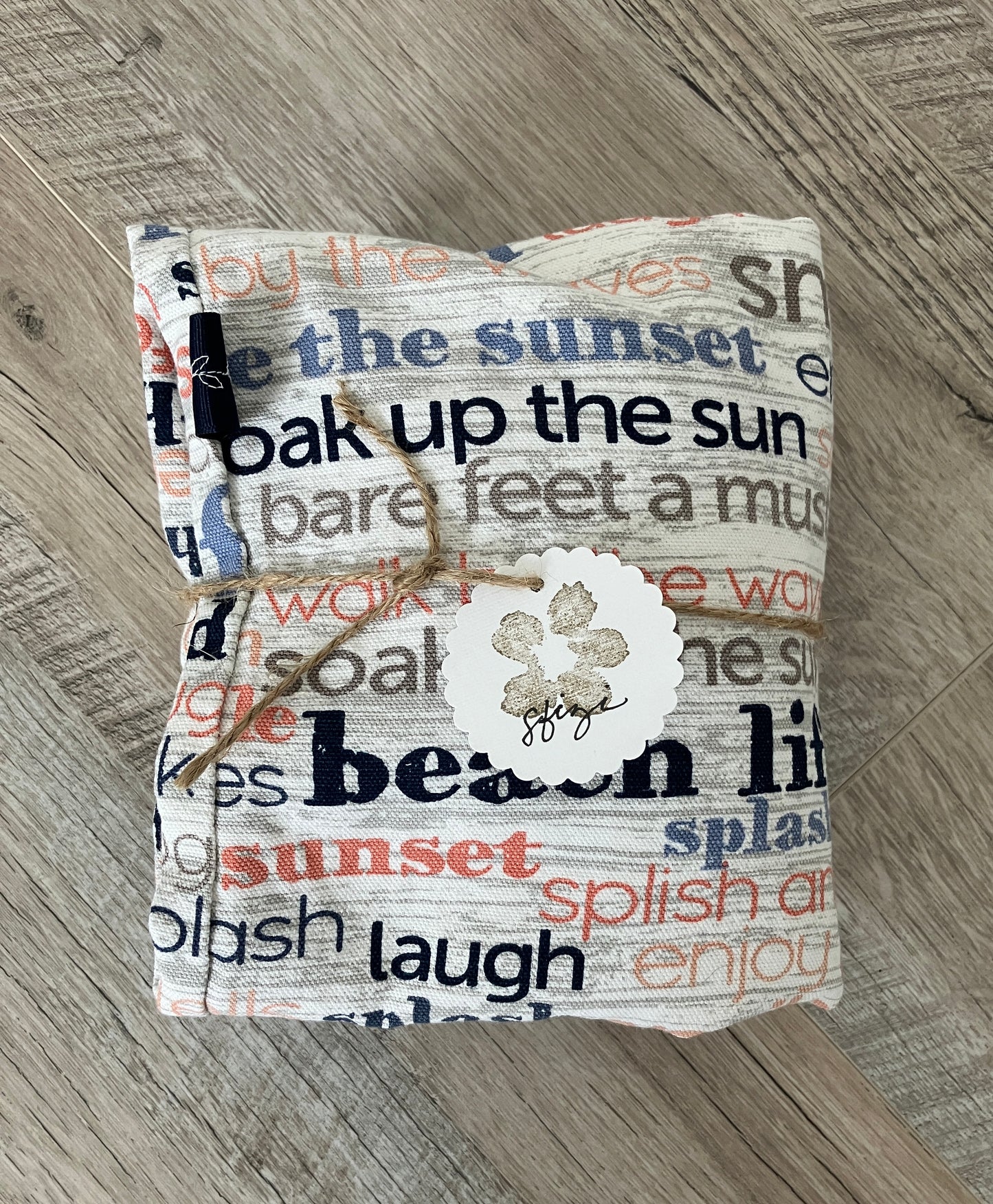 Cotton beach bag