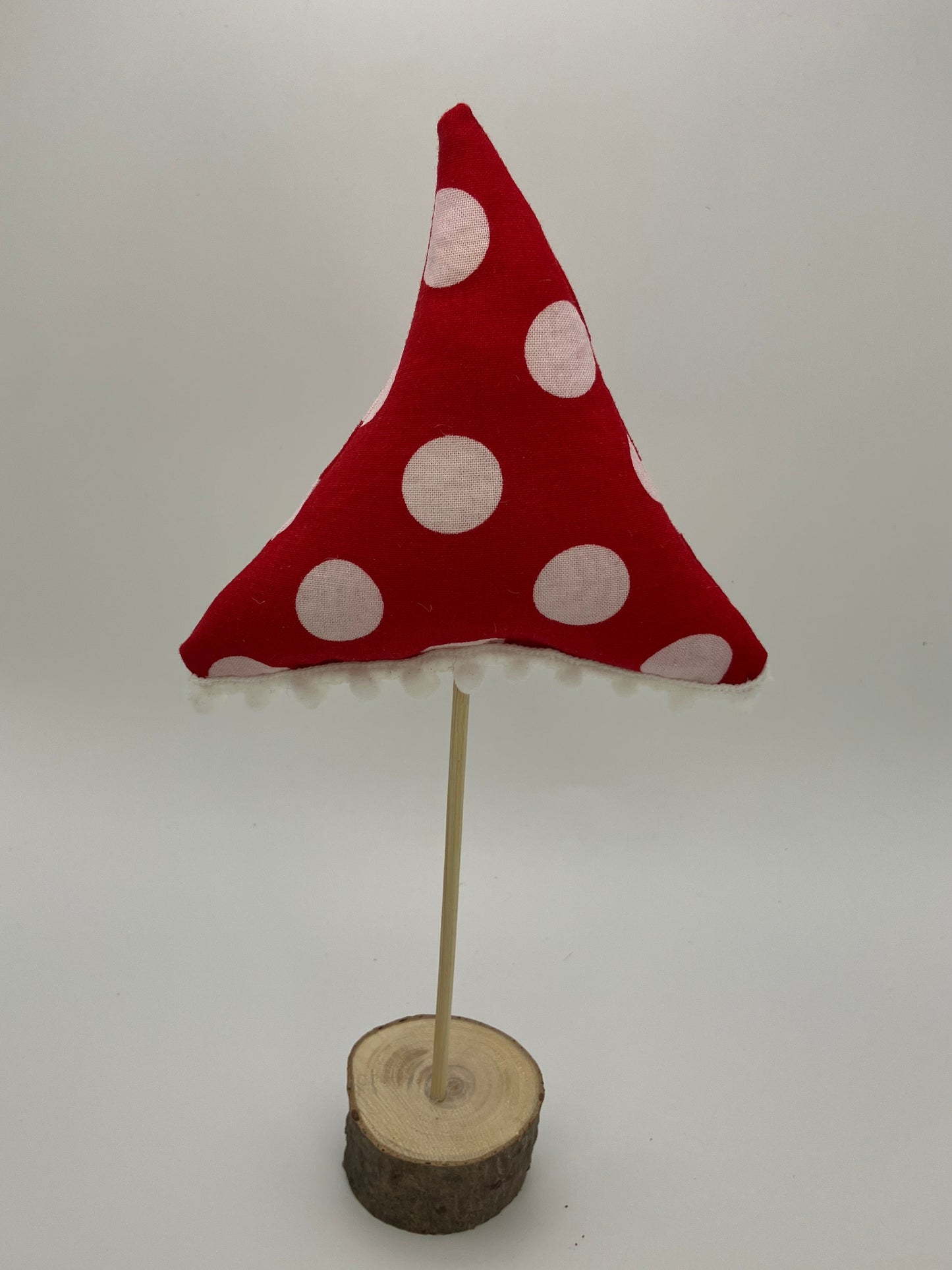 Red and white dot holiday tree