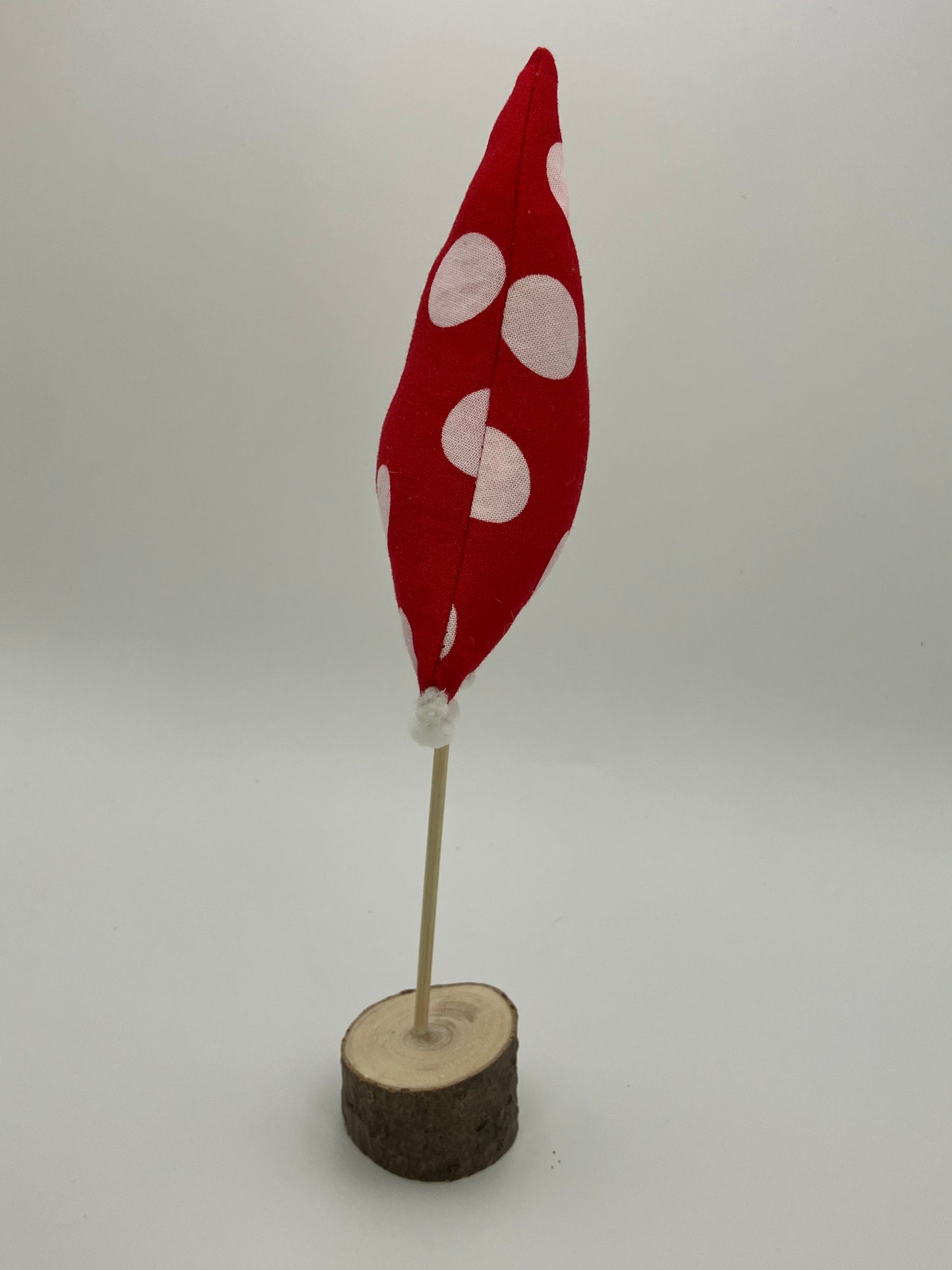 Red and white dot holiday tree