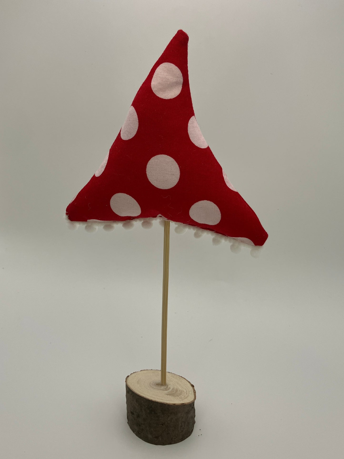 Red and white dot holiday tree